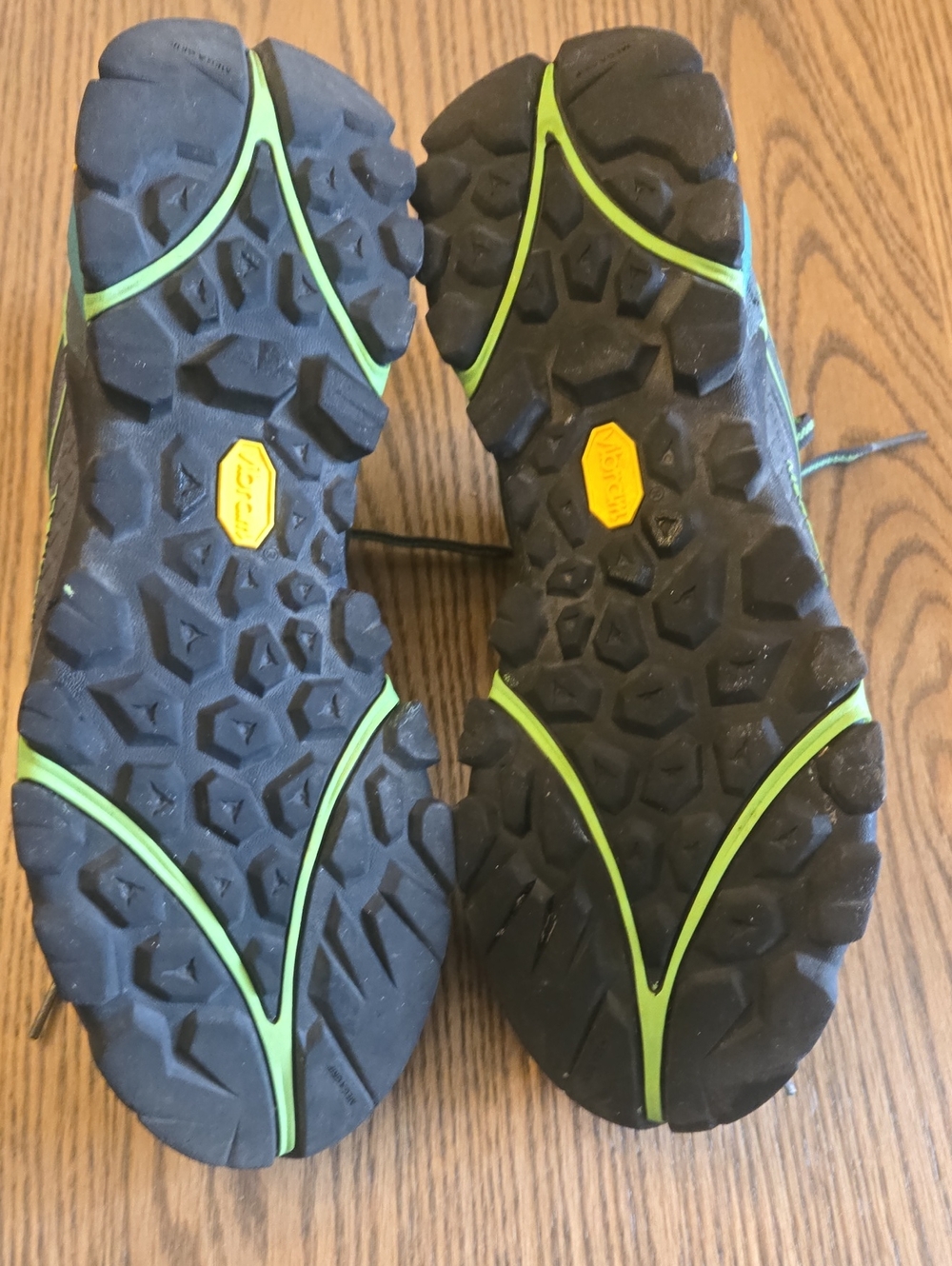 Merell Vibram Unifly Hiking Shoes In Grey/Wild Dove - Size 9